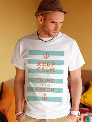 Maglietta vacanza mare