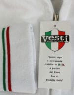 Felpa personalizzata uomo con bordino tricolore italia
