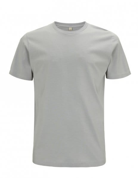 Personalizza t-shirt cotone bio colore grigio chiaro
