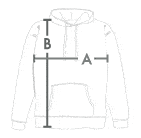 Schema Taglie Felpa Cappuccio