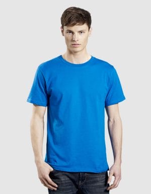 Personalizza t-shirt bio colore blu
