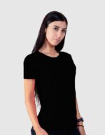 Maglietta donna basic black spider