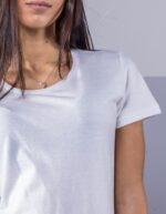 Maglietta donna basic black spider dettaglio
