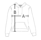 Schema Taglie Felpa Classic Cappuccio Donna