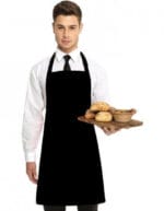 Stampa grembiule personalizzato nero