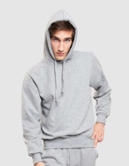 Vesti urban felpa cappuccio made in italy