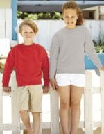 Felpa bimbo fruit rossa e grigia