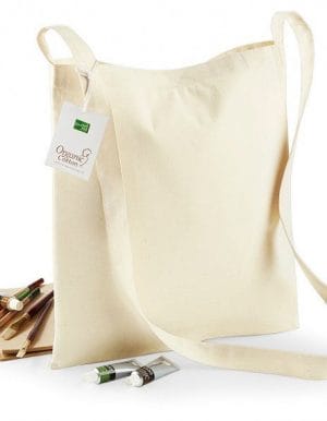 Personalizza borsa cotone bio con tracolla
