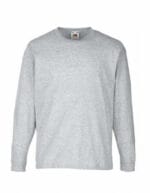 Personalizza maglia bambino maniche lunghe fruit of the loom