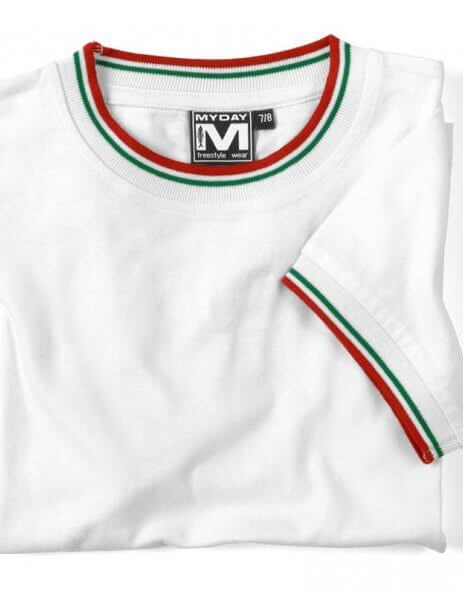 Dettaglio bordino tricolore