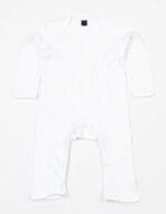 Tutina neonato personalizzata bianca