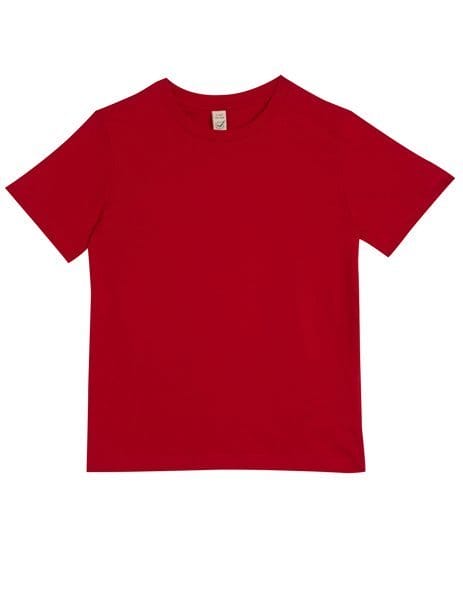Personalizza t-shirt bio rossa