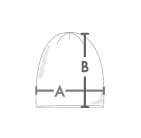 Schema Taglie Cappellino a cuffia Bambini