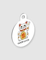 Medaglietta portachiavi rotonda da personalizzare