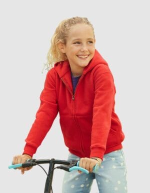 Felpa bambino premium con zip