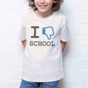 Magliette back to school don't like