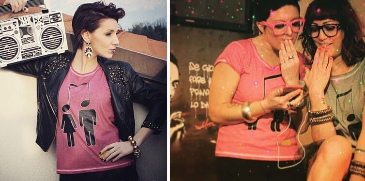 Magliette personalizzate denim