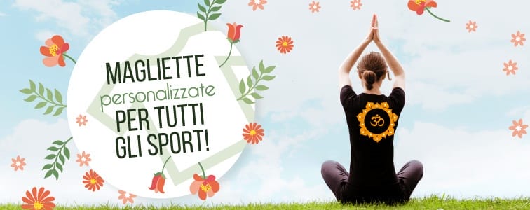 Magliette personalizzate per fare sport