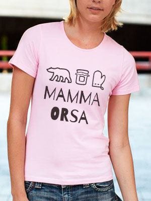 Personalizza maglietta mamma orsa