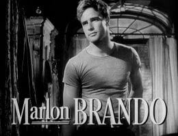 Marlon brando t-shirt girocollo
