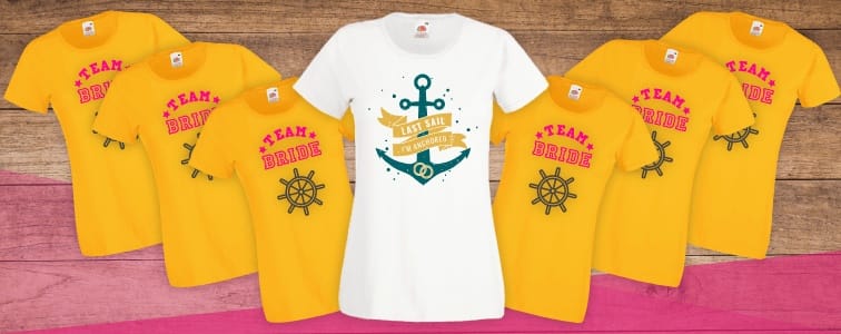 Magliette per addio al nubilato perfetto