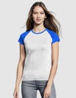 Sols-maglietta-baseball-donna-bianco-blu-royal-fronte