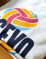 Canotta in cotone bio esempio di stampa