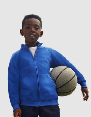 Felpa bambino classic zip