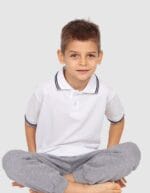 Polo bambino stripe made in italy