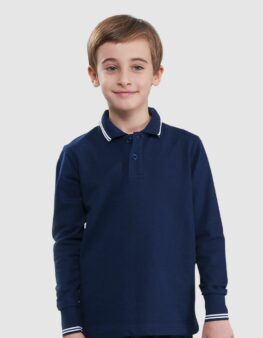 Polo bambino maniche lunghe made in italy Vesti