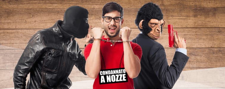 Addio al celibato finto sequestro