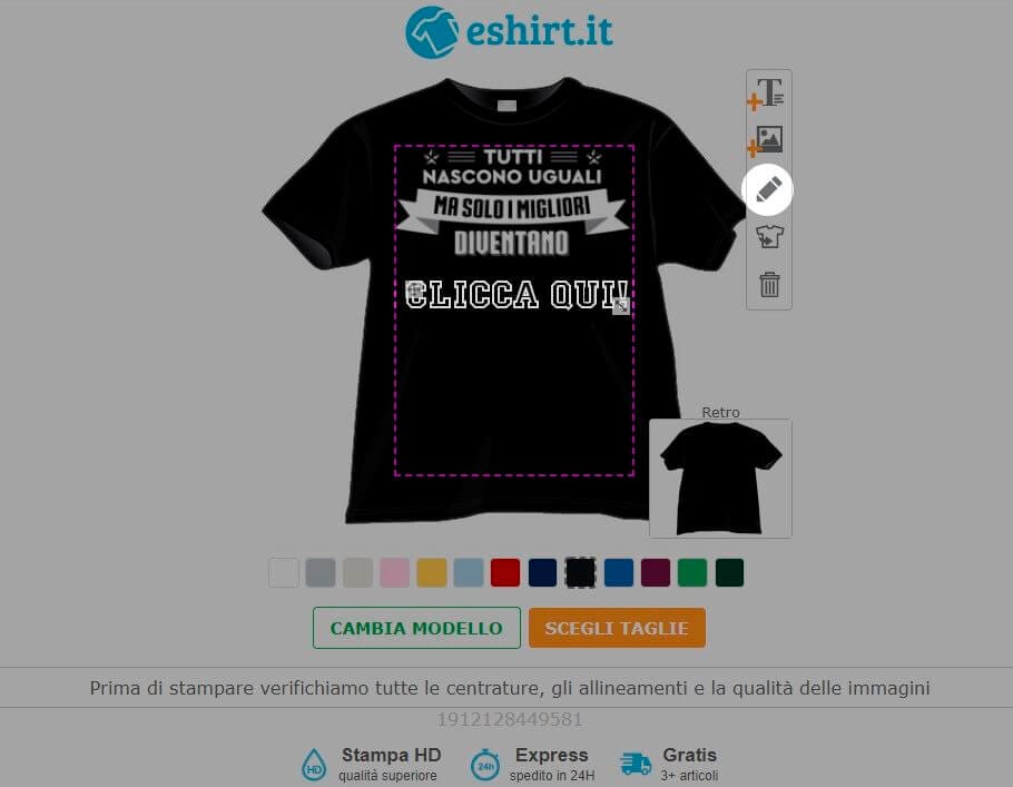 Crea la tua maglietta mestieri step 2