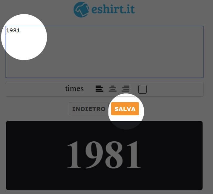 Come personalizzare l'idea regalo step 4