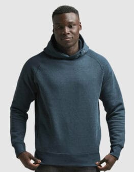 Felpa con cappuccio unisex Tagless FDM