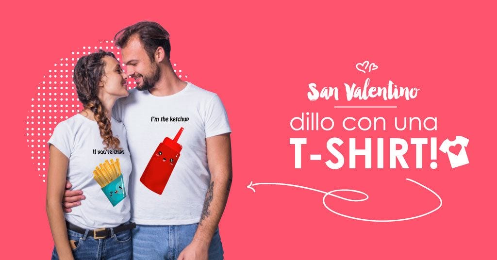 San Valentino: crea una t-shirt personalizzata! 