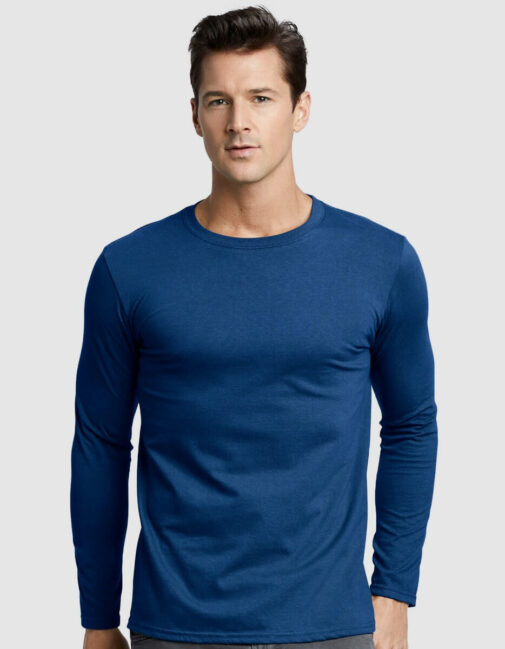 Gildan soft style maniche lunghe