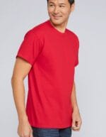 Maglietta uomo ultra cotton gildan lato