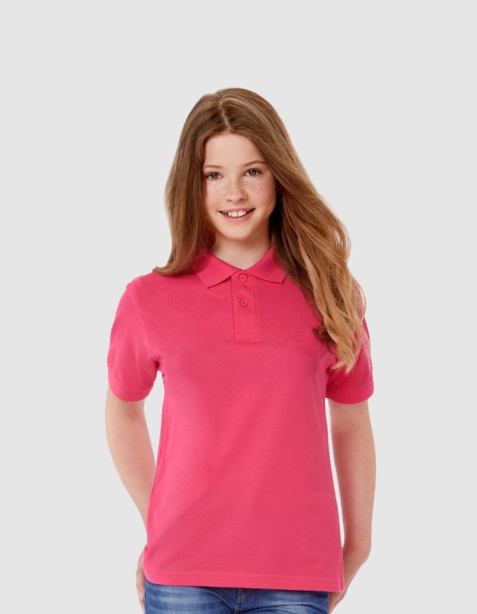 B&c safran /kids polo bambino maniche corte