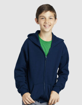 Gildan Heavy Blend Youth Hooded Zip