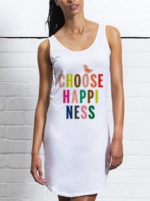 Vestitino choose happiness