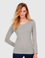 Maglietta donna inspire maniche lunghe organic