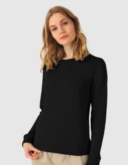 B&C Organic Crew Neck donna