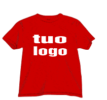 Esempio di t-shirt con stampa serigrafica