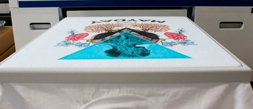 Stampa digitale diretta su tessuto