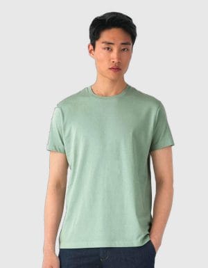 #Organic E150 maglietta uomo in cotone organico