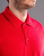 Evolution polo black spider dettaglio colletto