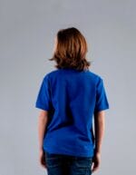 Evolution polo kids black spider retro