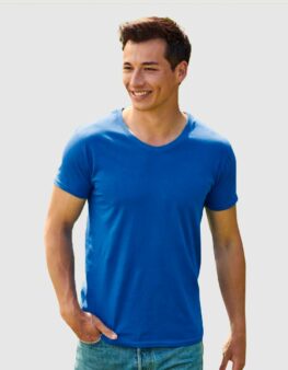 Iconic 150 V-neck uomo Fruit of the Loom