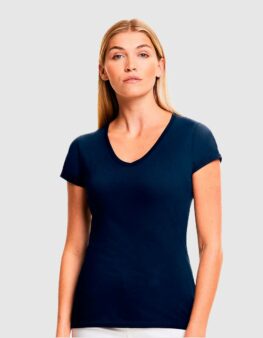 Ladies 150 V Neck Fruit of the Loom