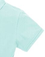 Ladies' pure organic polo russel dettaglio manica